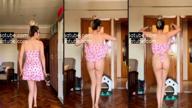simge barankoğlu seksi iç çamaşırlarıyla etek altı ifşası